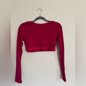 Savage X Cotton Jersey Crop Top and Hot Short Set